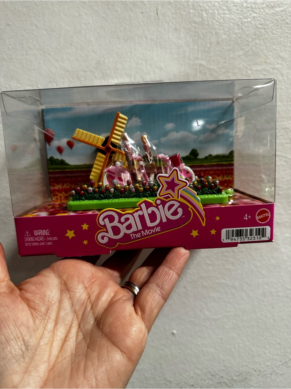 NEW Mattel Barbie movie MINI Ken Barbie characters on bike